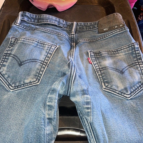 Levi’s 511 Blue Jeans denim western cowboy. Ranch riding equestrian 29x30 - Picture 2 of 6